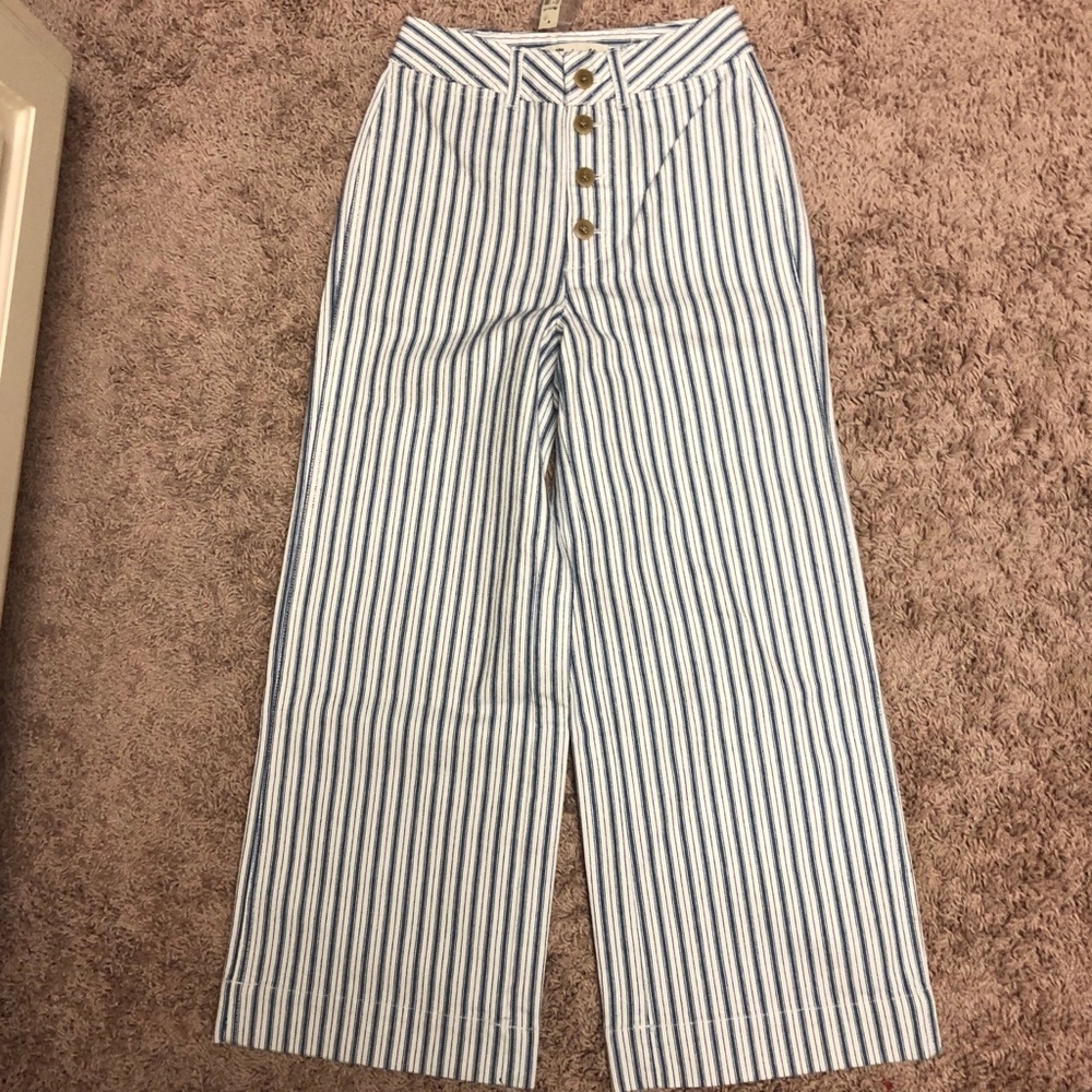 Madewell Emmett Wide-leg Crop Jeans Pants - Picture 3 of 7